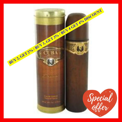 Cuba Brown By For Men - 1.17 Oz Edt Spray