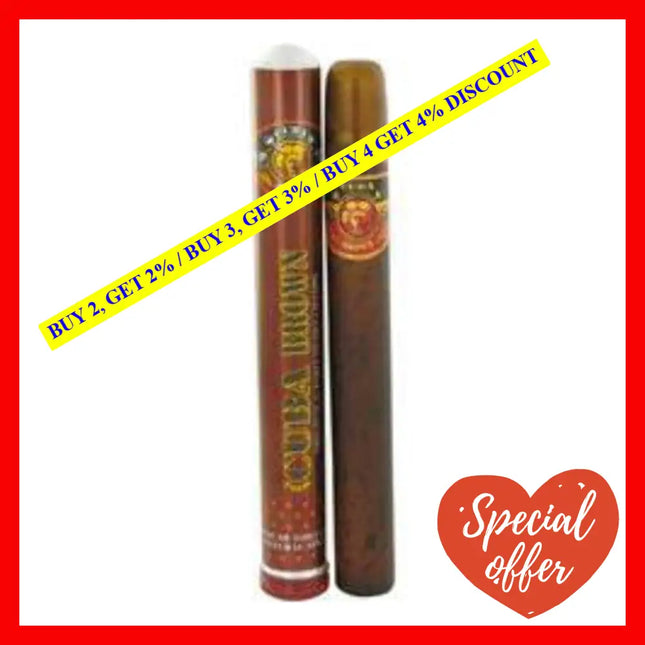 Cuba Brown By For Men - 1.17 Oz Edt Spray