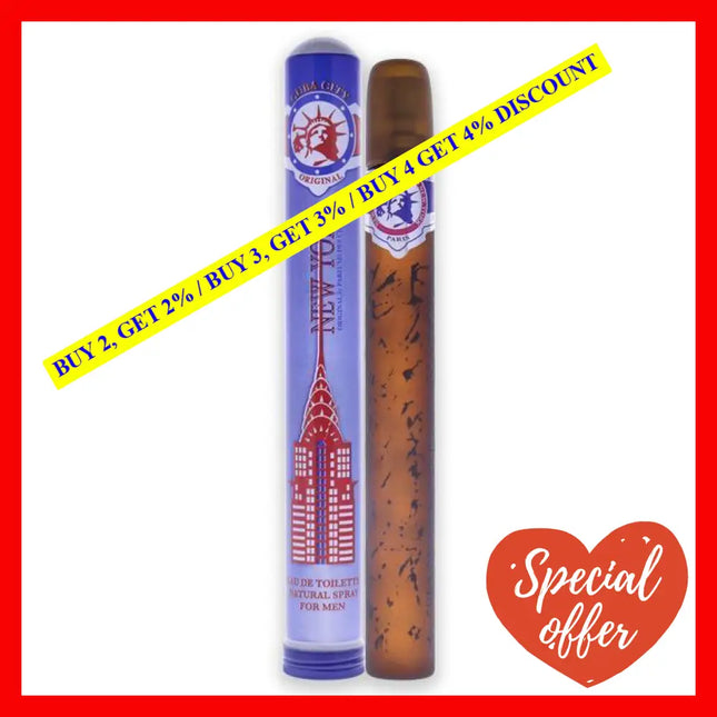 Cuba City New York By For Men - 1.17 Oz Edt Spray