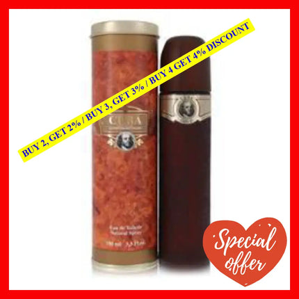 Cuba Gold By For Men - 1.17 Oz Edt Spray