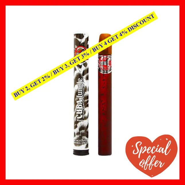 Cuba Jungle Zebra By For Women - 1.17 Oz Edp Spray