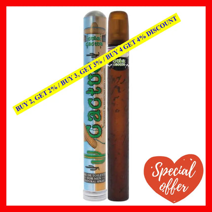 Cuba Mexico Cactus By For Men - 1.17 Oz Edt Spray