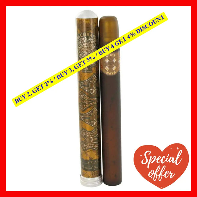 Cuba Mexico Maya By For Men - 1.17 Oz Edt Spray