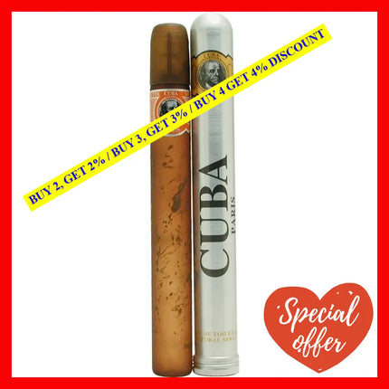 Cuba Orange By For Men - 1.17 Oz Edt Spray