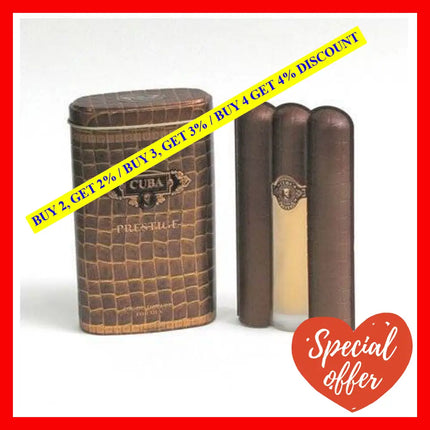 Cuba Prestige Classic By For Men - 3 Oz Edt Spray