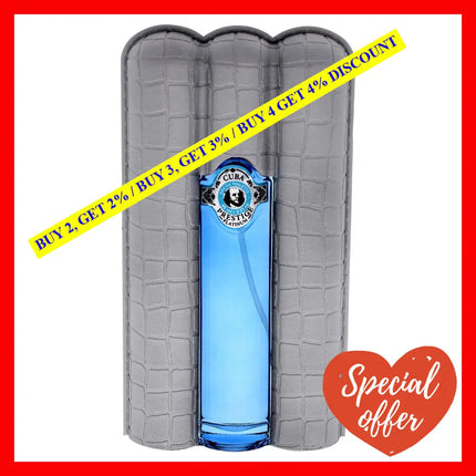 Cuba Prestige Platinum By For Men - 3 Oz Edt Spray