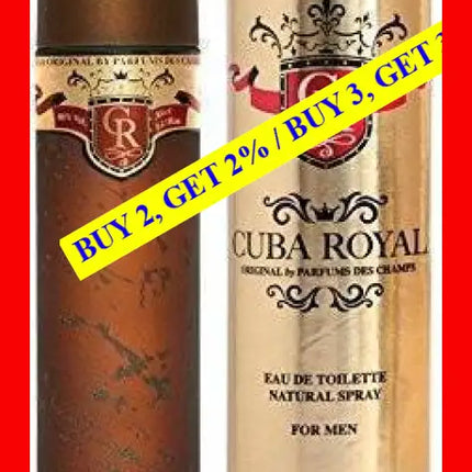 Cuba Royal By For Men - 1.17 Oz Edt Spray