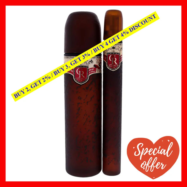 Cuba Royal By For Men - 2 Pc Gift Set 3.3Oz Edt Spray 1.17Oz