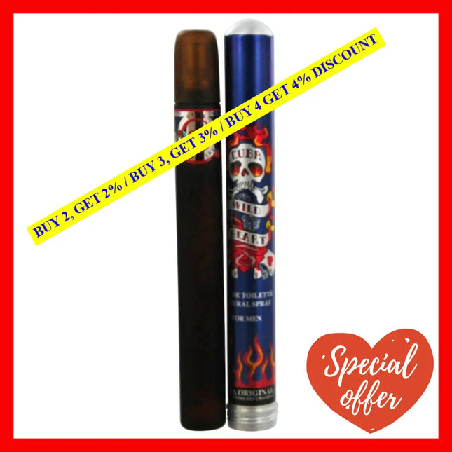 Cuba Wild Heart By For Men - 1.17 Oz Edt Spray