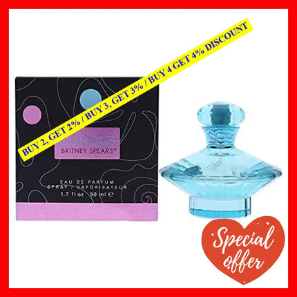 Curious By Britney Spears For Women - 1.7 Oz Edp Spray
