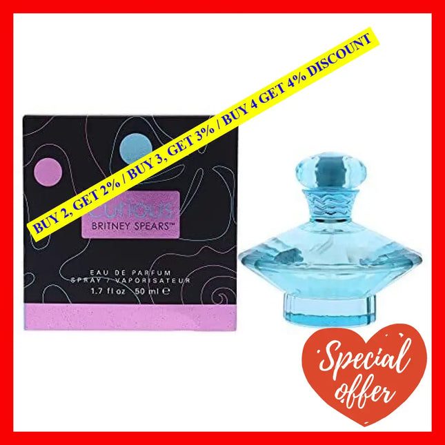 Curious By Britney Spears For Women - 1.7 Oz Edp Spray