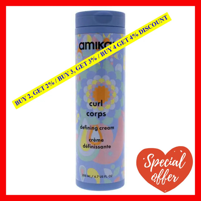 Curl Corps Defining Cream By Amika For Unisex - 6.7 Oz