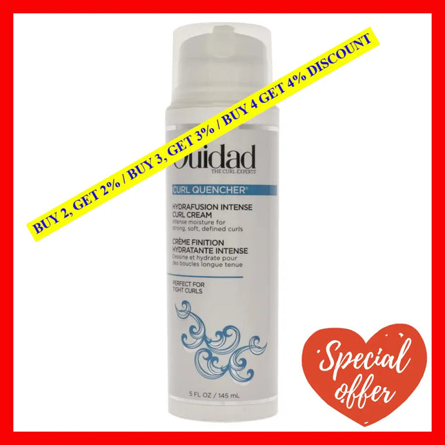 Curl Quencher Hydrafusion Intense Cream By Ouidad For Unisex - 5 Oz