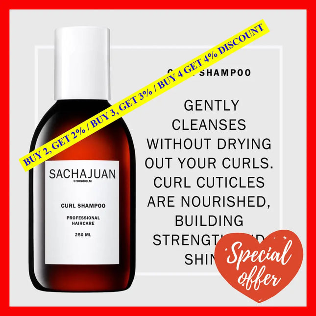 Curl Shampoo By Sachajuan For Unisex - 8.4 Oz