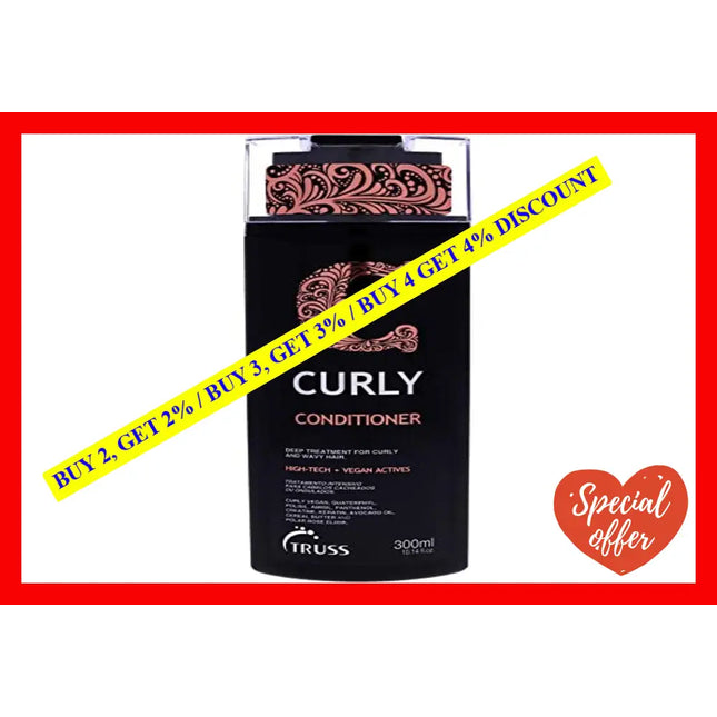 Curly Conditioner By Truss For Unisex - 10.14 Oz