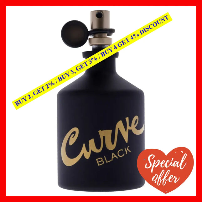 Curve Black By Liz Claiborne For Men - 4.2 Oz Cologne Spray (Tester)