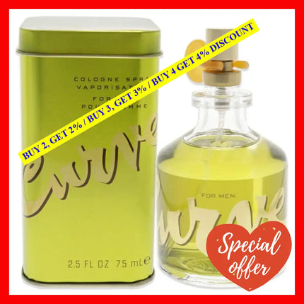 Curve By Liz Claiborne For Men - 2.5 Oz Cologne Spray