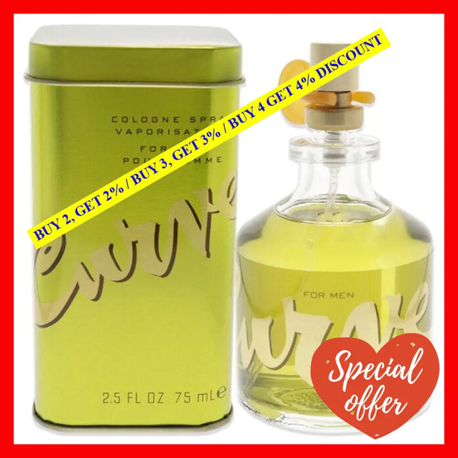 Curve By Liz Claiborne For Men - 2.5 Oz Cologne Spray