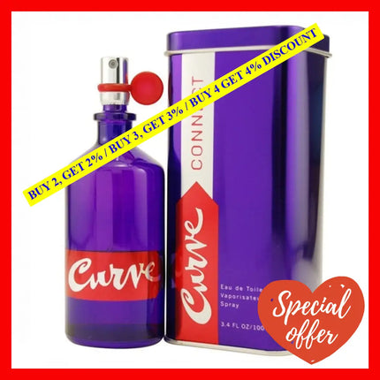 Curve Connect By Liz Claiborne 3.4 Oz Edt For Women