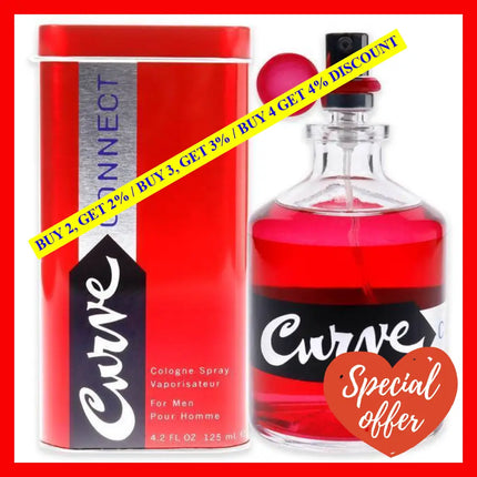 Curve Connect By Liz Claiborne For Men - 4.2 Oz Cologne Spray