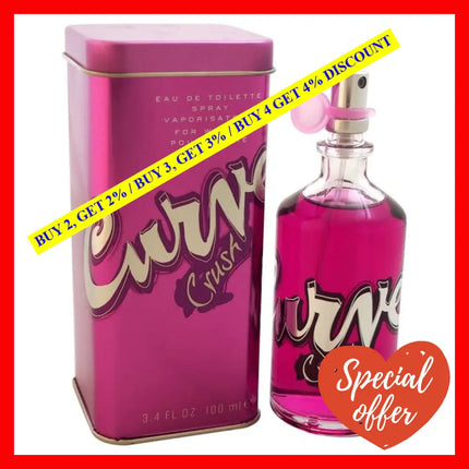 Curve Crush By Liz Claiborne For Women - 3.4 Oz Edt Spray