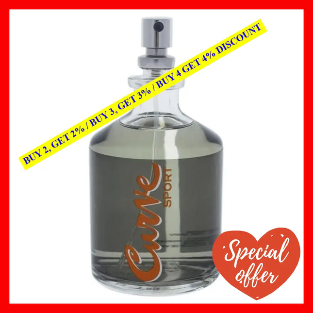 Curve Sport By Liz Claiborne For Men - 4.2 Oz Cologne Spray (Tester)