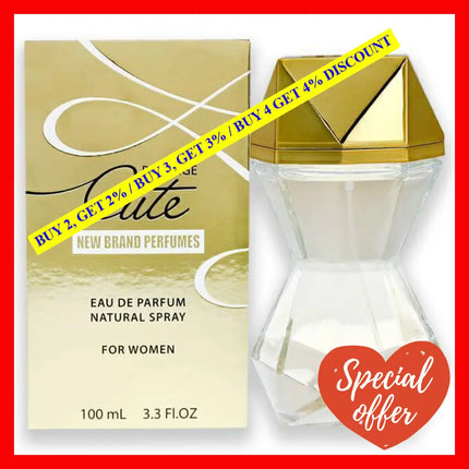 Cute By New Brand For Women - 3.3 Oz Edp Spray