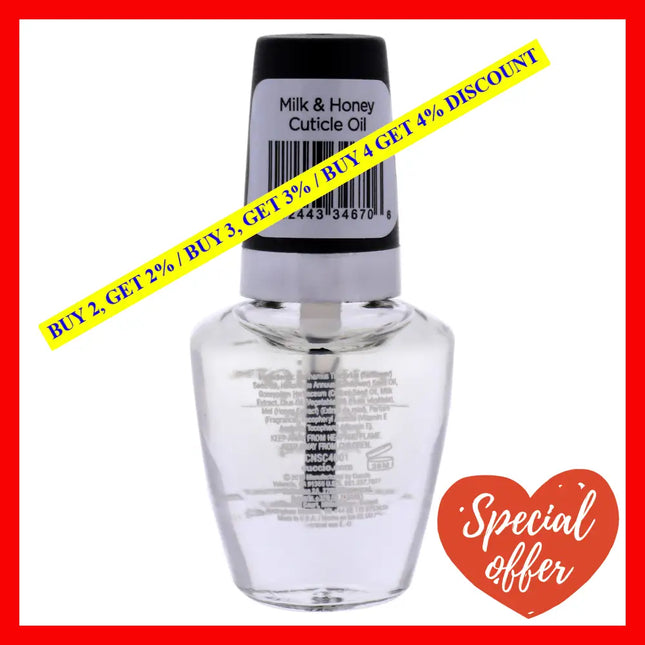 Cuticle Revitalizing Oil - Milk And Honey By Cuccio Naturale For Unisex 0.125 Oz