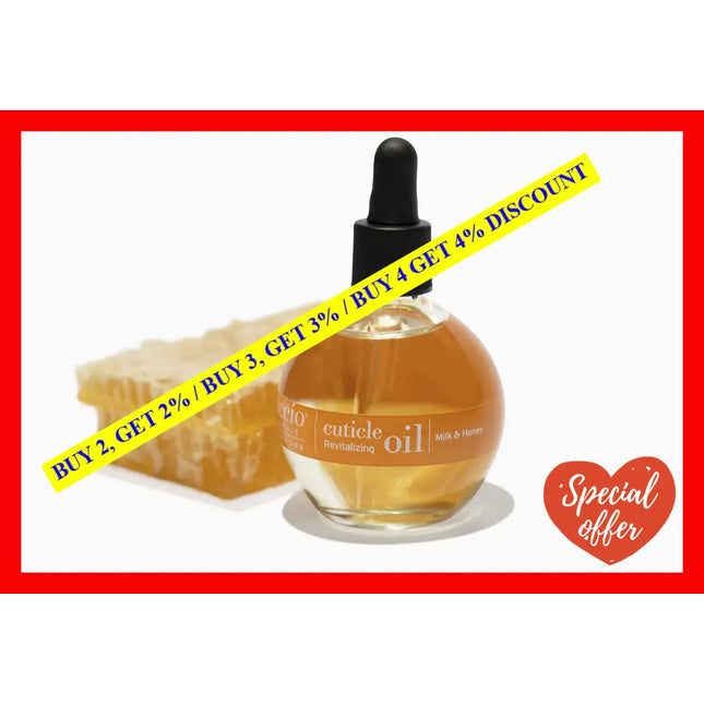 Cuticle Revitalizing Oil - Milk And Honey Manicure By Cuccio Naturale For Unisex 2.5 Oz