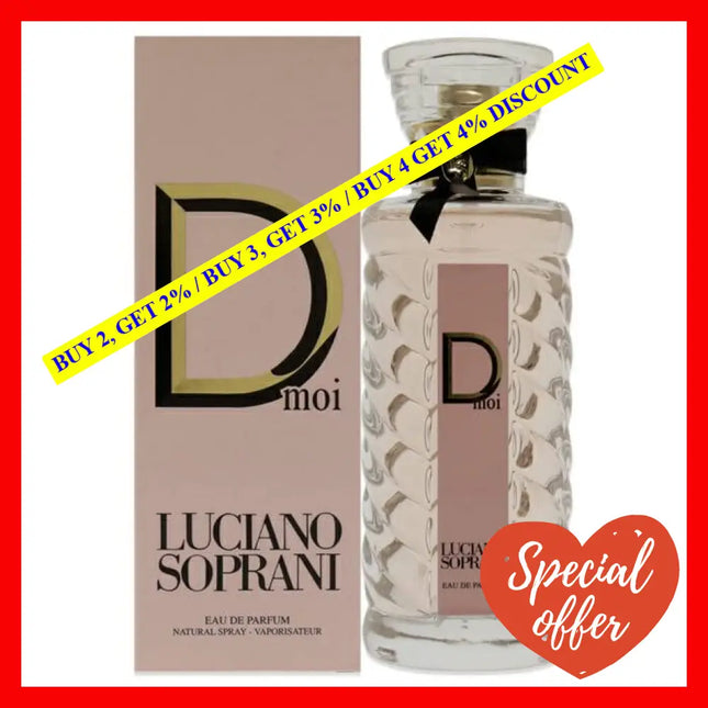 D Luciano Soprani By For Women - 3.3 Oz Edp Spray