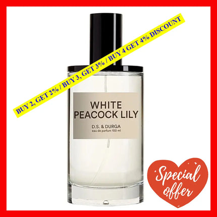 D.s. And Durga White Peacock Lily Perfume Edp Ml Unisex Spray 3.4 Oz / 100