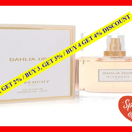Dahlia Divin By Givenchy For Women - 2.5 Oz Edp Spray