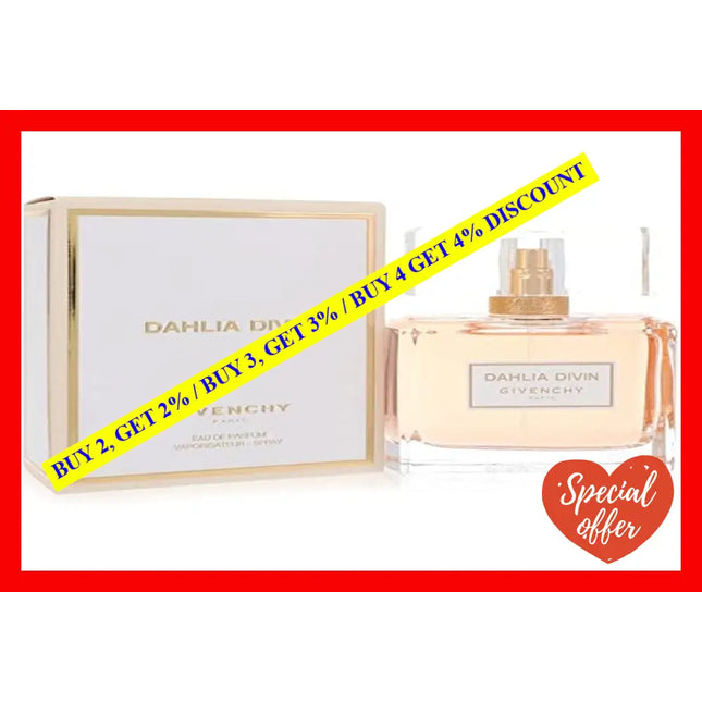 Dahlia Divin By Givenchy For Women - 2.5 Oz Edp Spray