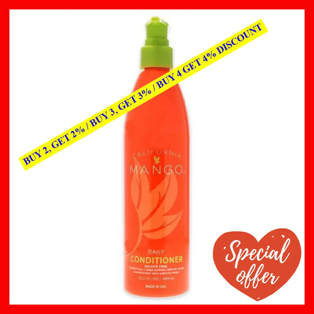 Daily Conditioner By California Mango For Unisex - 12.5 Oz