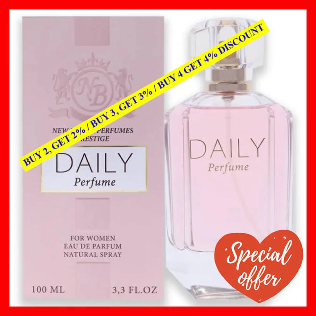 Daily Perfume By New Brand For Women - 3.3 Oz Edp Spray