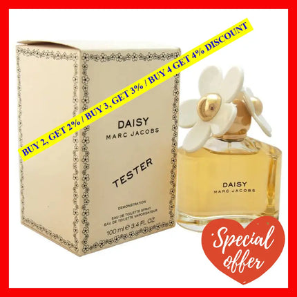 Daisy By Marc Jacobs For Women - 3.4 Oz Edt Spray (Tester)