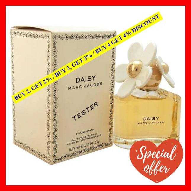 Daisy By Marc Jacobs For Women - 3.4 Oz Edt Spray (Tester)