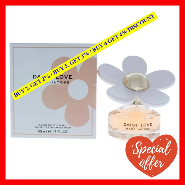 Daisy Love By Marc Jacobs For Women - 1.7 Oz Edt Spray
