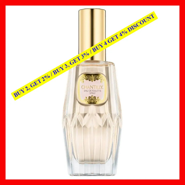 Dana Chantilly Eau De Toilette For Women 3.4 Oz / 100 Ml
