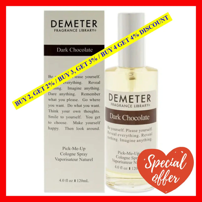 Dark Chocolate By Demeter For Women - 4 Oz Cologne Spray