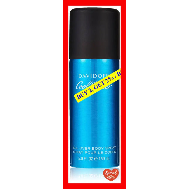 Davidoff Coolwater Men Deodorant Spray 150 Ml - 3614223708741
