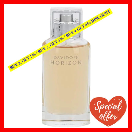 Davidoff Horizon Cologne Eau De Toilette For Men 2.5 Oz / 75 Ml