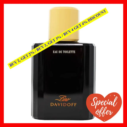 Davidoff Zino 4.3 Oz / 125 Ml Eau De Toilette For Men