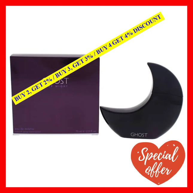 Deep Night By Ghost For Women - 2.5 Oz Edt Spray
