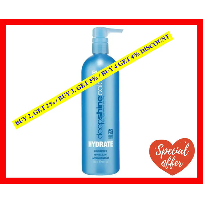Deepshine Color Hydrate Conditioner By Rusk For Unisex - 25 Oz