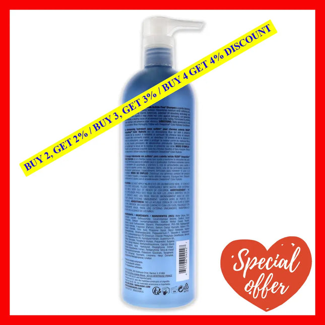 Deepshine Color Hydrate Sulfate-Free Shampoo By Rusk For Unisex - 25 Oz
