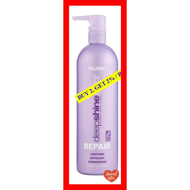 Deepshine Color Repair Conditioner By Rusk For Unisex - 25 Oz