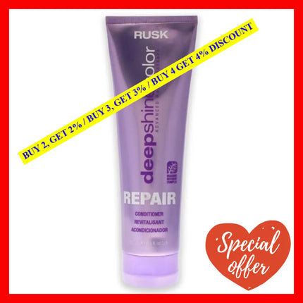 Deepshine Color Repair Conditioner By Rusk For Unisex - 8.5 Oz