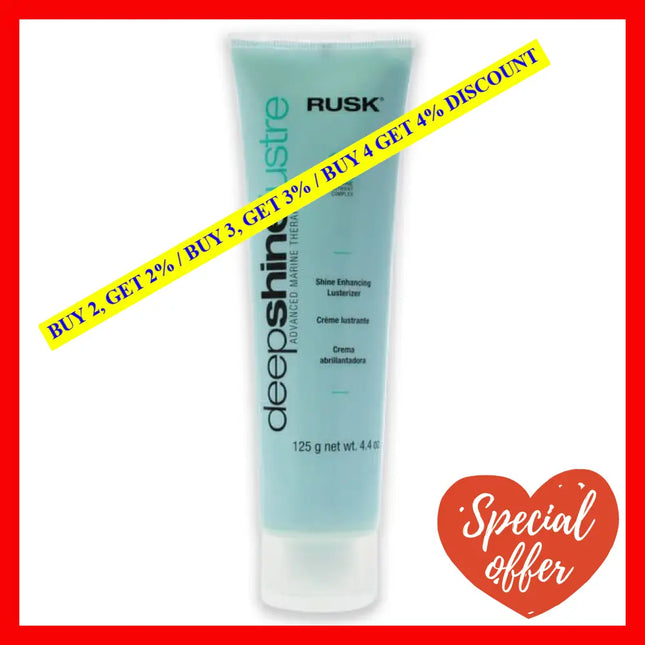 Deepshine Lustre Shine Enhancing Lusterizer By Rusk For Unisex - 4.4 Oz Cream