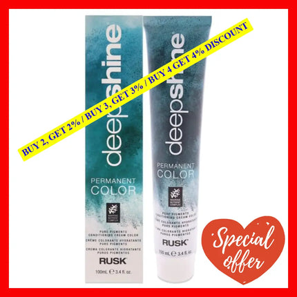 Deepshine Pure Pigments Conditioning Cream Color - 5.000Nc Light Brown By Rusk For Unisex 3.4 Oz